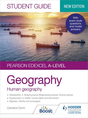 cover image of Pearson Edexcel A-level Geography Student Guide 2
